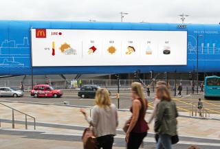 McDonald's: Weather Reactive Billboard, 1